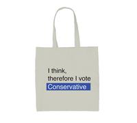 Penso Quindi Voto Conservatore - Borsa In Tela - Politica