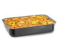 Pensofal Lasagnera 25x18 cm BioStone® Teglia Rettangolare da forno in Alluminio antiaderente rivestimento effetto pietra