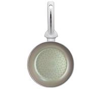 Pensofal, Padella alta, Serie White Diamond®, Alluminio con Rivestimento Antiaderente a 6 Strati, Diametro 24 cm, Manico soft touch, Adatta All'induzione, Bianco