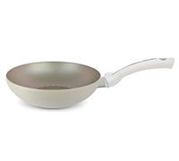 Pensofal, Padella wok, Serie White Diamond®, Alluminio con Rivestimento Antiaderente a 6 Strati, Diametro 28 cm, 3,05 Litri, Manico Soft Touch, Adatta All'induzione, Bianco