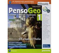 PensoGeo. Ediz. verde. Con Atlante. Con L'imparafacile. Per la Scuola media. Con ebook. Con espansione online (Vol. 1)