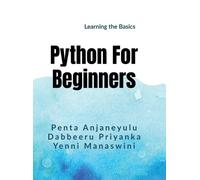 Penta Anjaneyulu Dabbeeru Priyanka Python for Beginners (Copertina rigida)