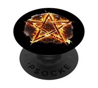 Pentacolo nel fuoco PopSockets PopGrip Adesivo