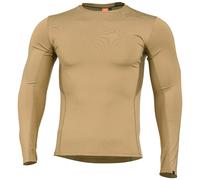 Pentagon Apollo Tac Fresh Attività Uomo Camicia Livello Base Manica Lunga Coyote