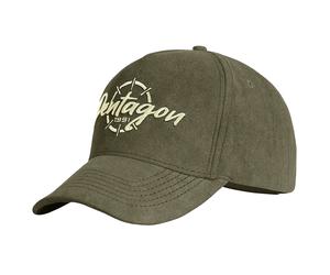 Pentagon Berretto Liam Velvet Uomo Cappello Berrettodabaseball verde oliva