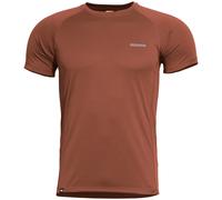 Pentagon Body Shock Patrol Tattico Pesca All'Aperto Casual T-Shirt Maroon Red