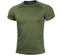 Pentagon Body Shock T-Shirt Esercito Militare Palestra Sport All'Aperto Top Verd