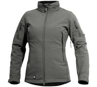 Pentagon Donna Artaxes Giacca Cappuccio Tattico Softshell Cappotto Wolf Grey
