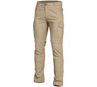 Pentagon Gomati XTR Pantaloni Convertibili Airsoft Tattici Uomo Zip Off Khaki