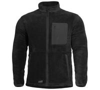 Pentagon Grizzly Maglione Con Zip Uomini Urbano Casuale Pile Caldo Giacca Nero
