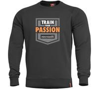 Pentagon Hawk Maglione Train Your Passion Uomo Lavoro All'Aperto All'Aperto Nero