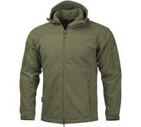Pentagon Hercules Fleece Jacket 2.0 Tattico Uomo Caccia Cappuccio Cappotto Verde