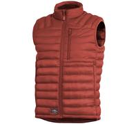 Pentagon Homer Gilet Uomini Leggero Imbottito Scalda Corpo Veste Maroon Red