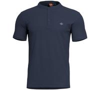 Pentagon Levantes Henley T-Shirt Uomo Maglietta Viaggio Corsa Camicia Navy Blue