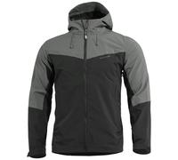 Pentagon Monlite Giacca Traspirante Impermeabile Uomo Leggero Wolf Grey Nero