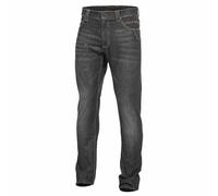 Pentagon Pantaloni Jeans Uomo Militare Casual Rogue Denim Black Size (50) W40-L34