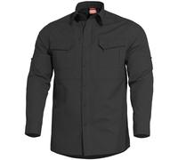 Pentagon Plato Tattico Camicia Uomo Manica Lunga Combattimento Militare Nero