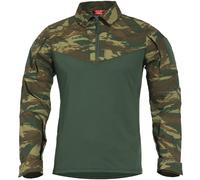 Pentagon Ranger Tac-Fresh Camicia Esercito Lavoro Airsoft Greek Lizard Camo