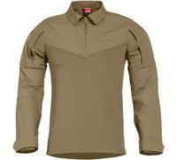 Pentagon Ranger Tac-Fresh Camicia Esercito Sicurezza Militare Airsoft Coyote