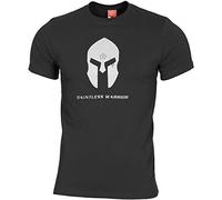 Pentagon Uomo Ageron T-Shirt Spartan Helmet Nero Taglia 3XL