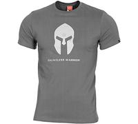 Pentagon Uomo Ageron T-Shirt Spartan Helmet Wolf Grey Taglia 3XL