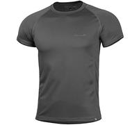 Pentagon Uomo Body Shock T-Shirt Cinder Grigio Taglia L