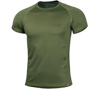 Pentagon Uomo Body Shock T-Shirt Oliva Verde Taglia L