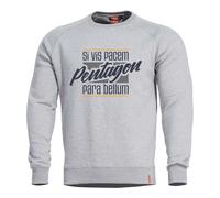 Pentagon Uomo Hawk Maglione para Bellum Miscela, Melange, M