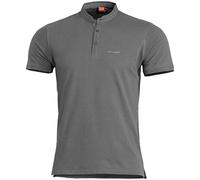 Pentagon Levantes Henley T-Shirt Uomo Tattico Maglietta Camicia Polo Wolf Grey