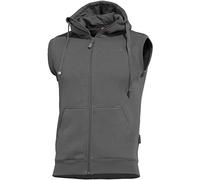 Pentagon Uomo Thespis Maglione Gilet Wolf Grey taglia M
