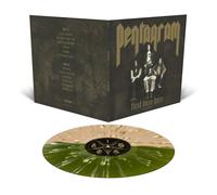 Pentagram 'First Daze Here' LP metà e metà vinile a 3 colori - Nuovo