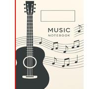 Pentagram Music Notebook A4 14 righe by D.ROSSO