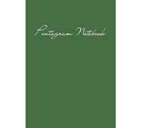 Pentagram Notebook: 100 pages to write your notes clearly and neatly. Features a customizable index, 12 staves per page, and A4 format. Perfect for musicians, students, and as a gift idea!