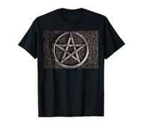 Pentagramma Wicca Spirito sulla Materia Streghe Esoterismo Maglietta