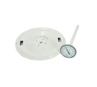 Pentair L1 Coperchio Bocchetta Skimmer 9.87" Con Termometro - Bianco