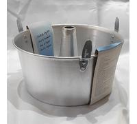 Pentalux Forma Ruoto Americano 20 Cm Argento per Torta