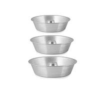 Pentalux Set 3 pezzi (30m-26cm-22cm) STAMPO DA FORNO con cono ALLUMINIO 99.5% RUOTO Ciambella con buco Torte casatiello rustico