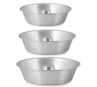 Pentalux Set 3 Pezzi (32m-28cm-24cm) Stampo da Forno con Cono Alluminio 99.5% RUOTO Ciambella con Buco Torte casatiello Rustico