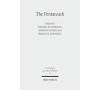 Pentateuch: International Perspectives on Current Research: 78