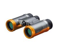 PENTAX - 61814 - Binocolo Ud 9x21 - Compatto E Leggero - Messa A Fuoco Minima 3 M - Lenti Multistrato - Grigio E Arancione