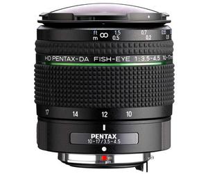 Pentax DA 10-17 mm f/3,5-4,5 ED HD Fish-Eye Pentax K APS-C