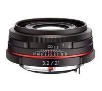 Pentax DA 21 mm f/3,2 HD AL Limited Pentax K nero