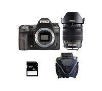 Pentax K-3 + DA 17-70mm F4 AL (IF) SDM + SD 4GB Kit fotocamere SLR 24,35 MP CMOS 6016 x 4000 Pixel Nero