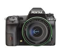 Pentax K-3 Kit Fotocamera e Obiettivo DA 18-135mm WR, Sensore CMOS APS-C da 24,71 Megapixel Senza Filtro AA, Display LCD da 3,2”, Video Full HD, Nero