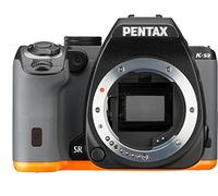 Pentax K-S2 Corpo Macchina, Sensore CMOS da 20 Megapixel Senza Filtro AA, Display LCD Orientabile da 3", Connettività Wi-Fi ed NFC, Nero-Arancio