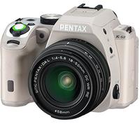 Pentax K S2 Kit Obiettivo da L 18 50 DC WR RE, Display LCD orientabile da 3", Connettività Wi Fi ed NFC, Beige