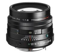 PENTAX - smc FA 77mm F1.8, 7/6, 31,5, Trasparente, Nero, 4,82 cm, 4,9 cm