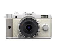 Pentax Q + O-VF1 47mm + Q Lens 27.5-83mm MILC 12.4MP 1/2.3" CMOS 4000 x 3000Pixel Bianco