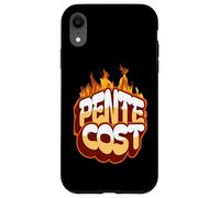 Pentecoste Santi Cattolici Fuoco Fiamma Spirito Santo Custodia per iPhone XR