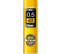 PENTEL AIN STEIN C275 - Set di 6 custodie da 40 mine da 0,5 mm, durezza 4B